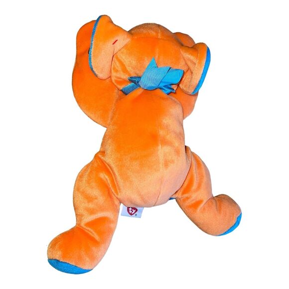 1998 Vtg Ty Beanie Baby Pillow Pal Kolala Koala Plush Orange 12" Original tags - Picture 7 of 9